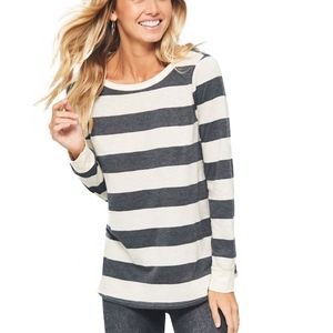 Striped Long Sleeve Top/Tee